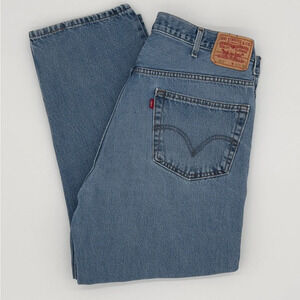 Levi’s 550 Relaxed‎ Fit Men’s Jeans W42 L30 – Classic Blue Denim